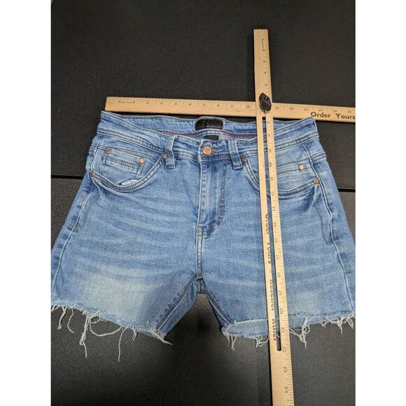 Steve's Jeans Denim Shorts Blue, Slim-fit, Cut-off Women's 30 - Picture 4 of 4